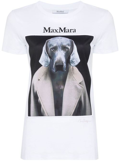 Powder T-shirt MAX MARA | 2421946071600CIPRIA015